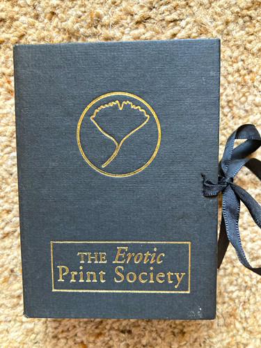The erotic print society black - the,