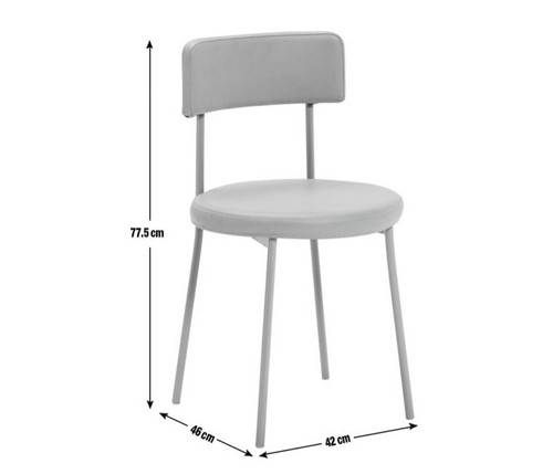 Habitat jayla metal grey - 4,