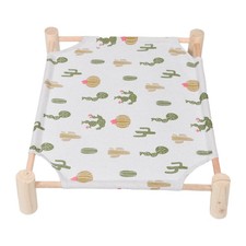 Elevated Dog Bed Raised Outdoor Dog Cot for Cats Small Animals Bed for