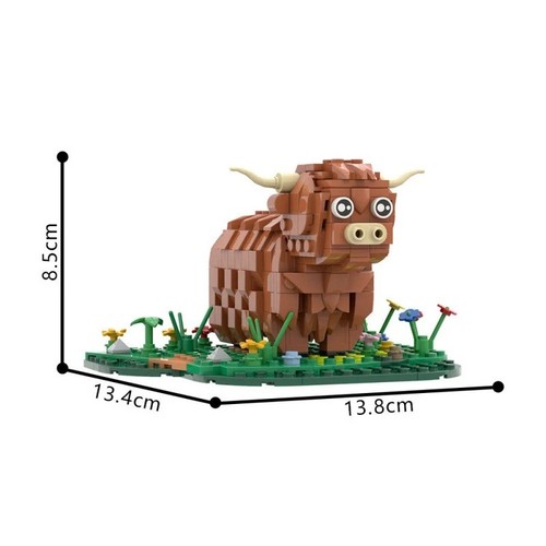 Highland cattle moc building - highland,