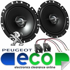 Peugeot Partner Tepee Outdoor JVC 17cm 6.5" 600 Watts 2 Way Front Door Speakers