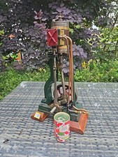 Large Vertical Live Steam Engine Running 1 Like Stuart Turner With Video Link