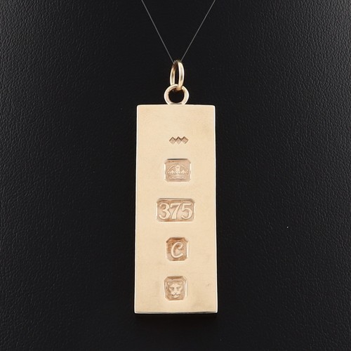 Vintage solid 9ct gold - solid, 30.5g