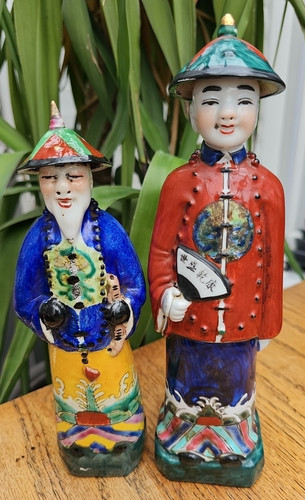 Antique pair qing - pair, dynasty