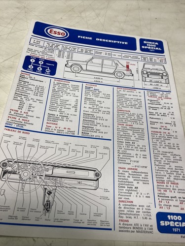 Descriptive technical sheet - technical,