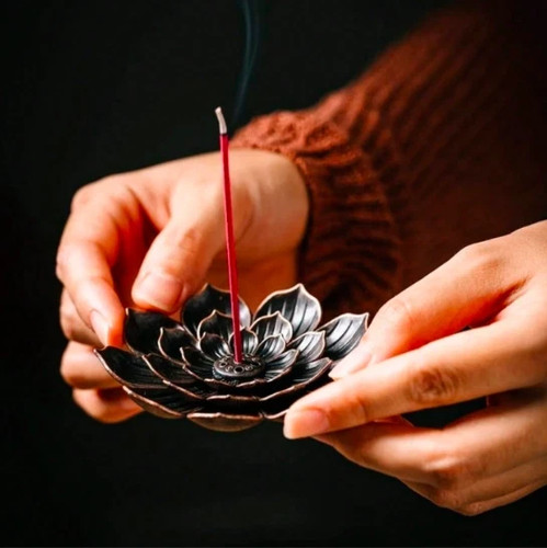 New 1pc alloy incense burner - 1pc,