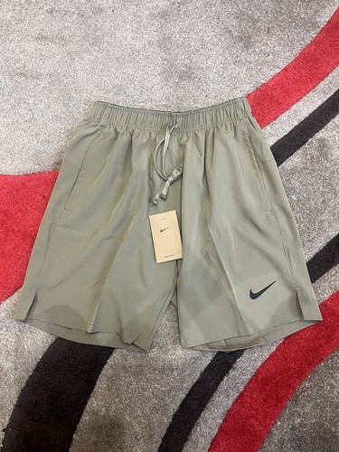 Khaki nike dri fit shorts - dri-fit,