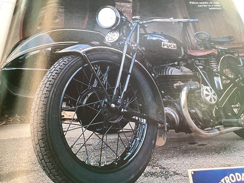 Puch square twin sidecar - twin,