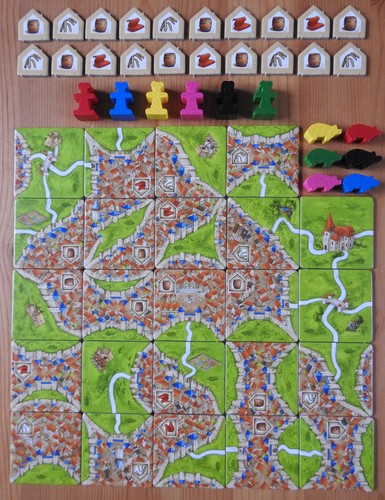 Carcassonne traders - carcassonne, &