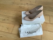 L.K. Bennett patent leather