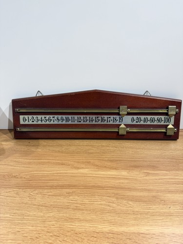 Vintage snooker scoreboard - vintage,
