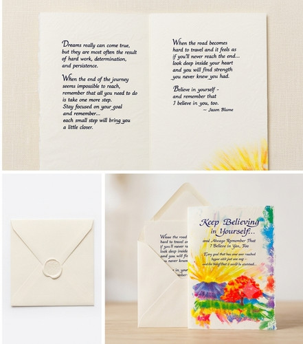 Inspirational greeting card - inspirational,