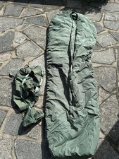Genuine British Army Issue Green Sleeping Bag & Compression Sack! grade 1!size L