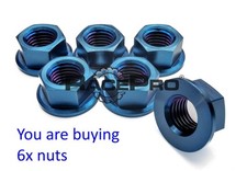 Triumph TITANIUM Sprocket Nuts Kit Speed Triple R (2012 on) 7 Colour Options
