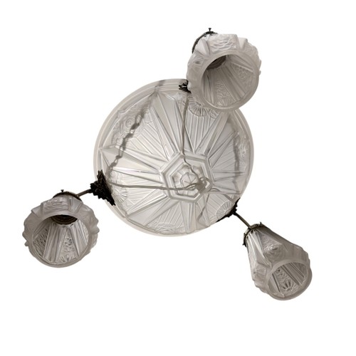 Art deco french glass - art,