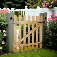 90cm Tall Outdoor Wooden Fence