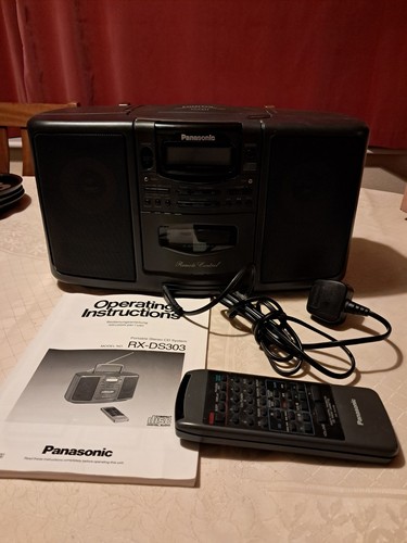 Panasonic radio cassette - panasonic, radio/cd/cassette