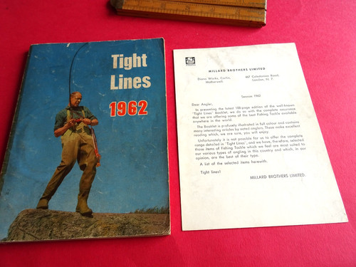 Rare vintage abu tight lines - tight,