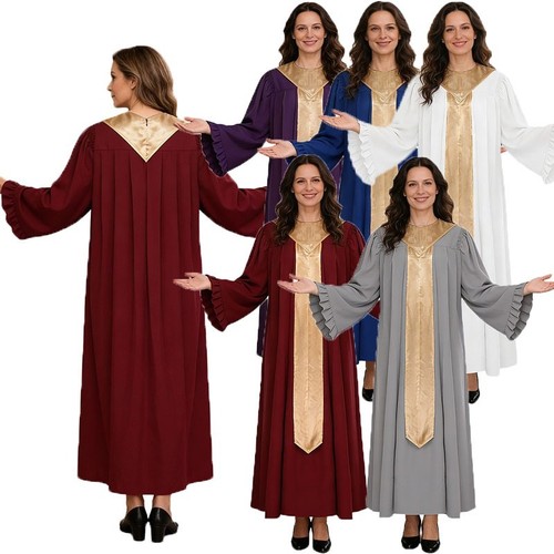 Womens choir robe - flared, long