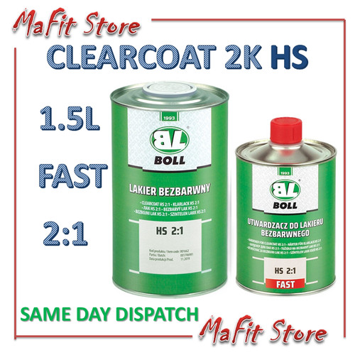 Clear coat lacquer 1 5 - clear, 1.5