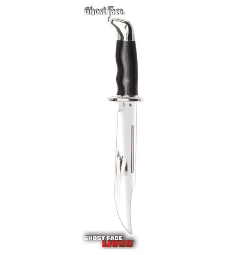 Ghost face chrome knife - ghost,