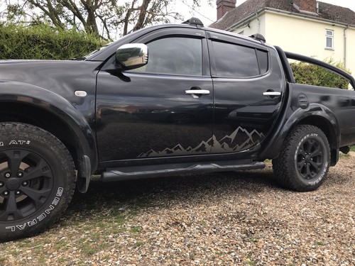 Adventure mountain decals - adventure, 4x4