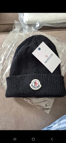 Moncler black unisex ribbed - black,