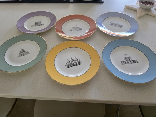Wedgewood grand tour piece - wedgewood, 6-piece