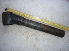 VINTAGE SIDECAR FITTING HEAVY DUTY TUBE WITH ANGLED CASTING