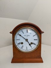 Wm Widdop Hermle 130-070 Bell Strike 8 Day Mechanical Mantel Clock - GWO