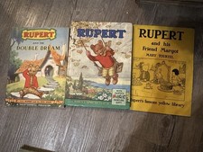 Vintage Rupert the Bear books
