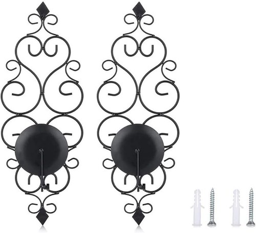 Alnicov iron wall candle - 2x,