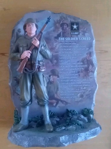 The soldiers creed army - soldiers,