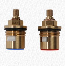 3/4" Bath Tap CL9-1 / B6 Ceramic Disc Tap Cartridge Valves 24 Spline x 7.8mm PR