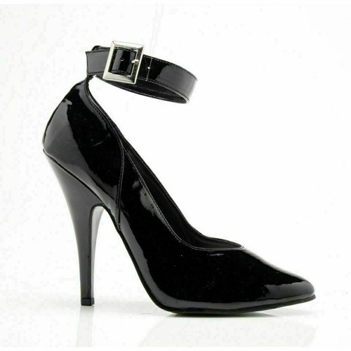Sexy black heels ankle - sexy, 5"