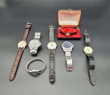 Watch Collection 7 watches Herald's Swiss Made & Ingersoll Fossil Watch Lot