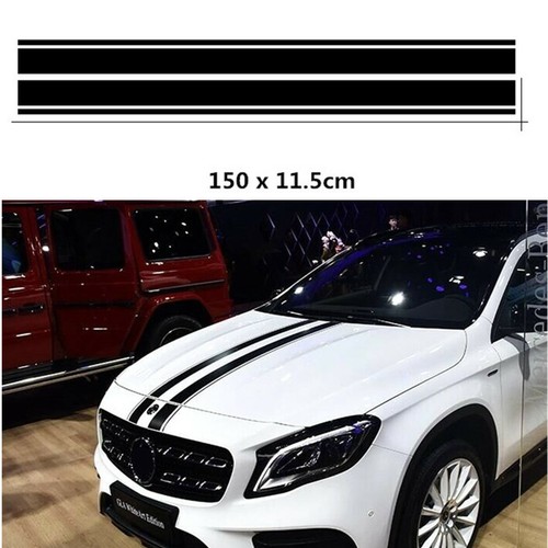 150cm car hood stripe decal - hood,