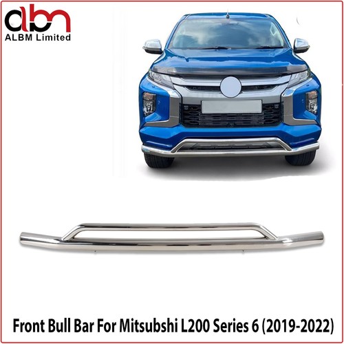 Front stainless bull bar - bull,