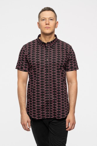 Pink floyd casual shirt - pink,