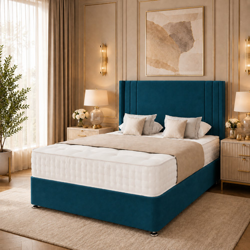 Ottoman storage divan bed - hb-1,