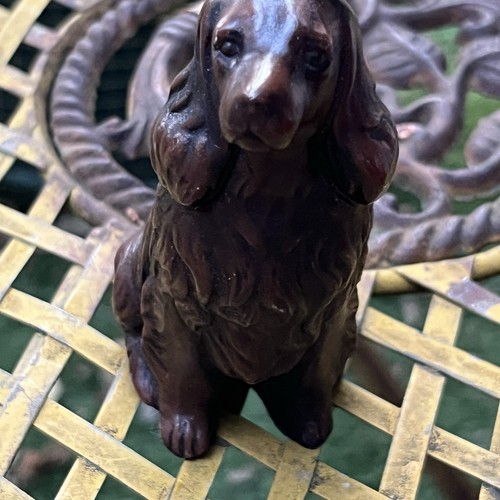 Small vintage style spaniel - style,