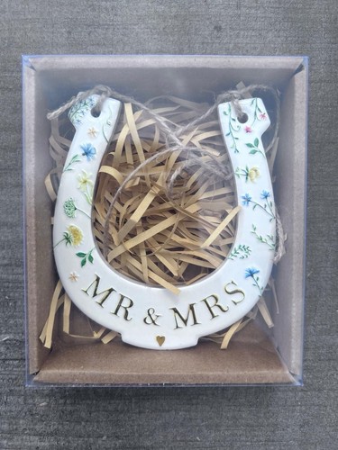 Mrs wedding horseshoe - mr, &