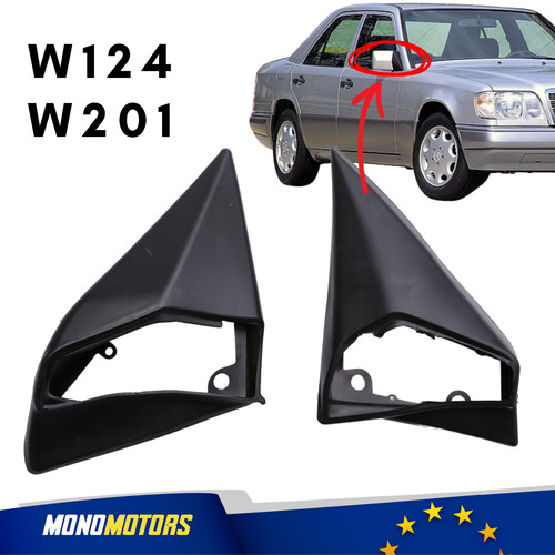 2pcs exterior mirror rubber - 2pcs,