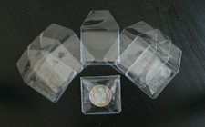 Clear Plastic Coin Holders