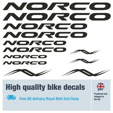 Norco bike labels / decals /