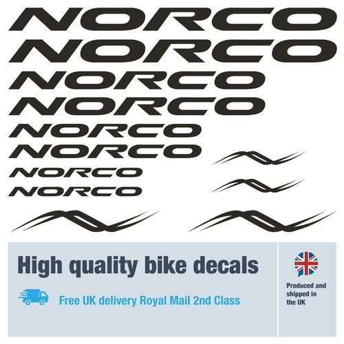 Norco bike labels - /, decals