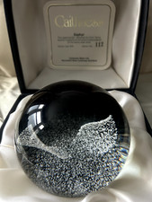 Caithness Glass Paperweight Zephyr + Box and Cert - Limited Edition 112/400