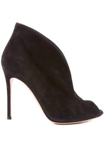 Gianvito rossi black suede - gianvito,
