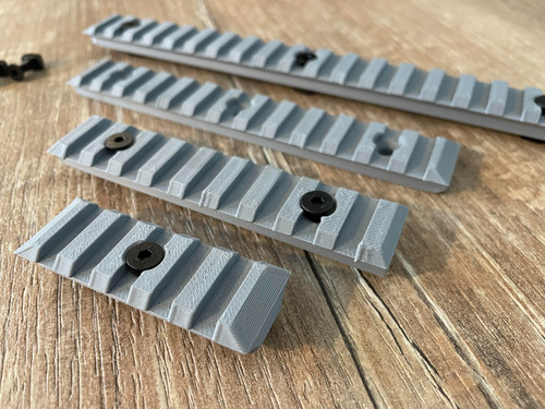 Airsoft gun rails black - rails,