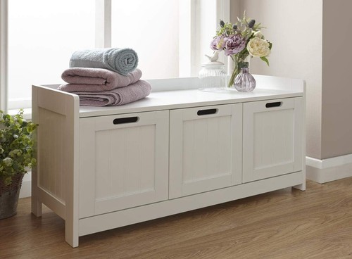 Colonial bathroom storage - bathroom,